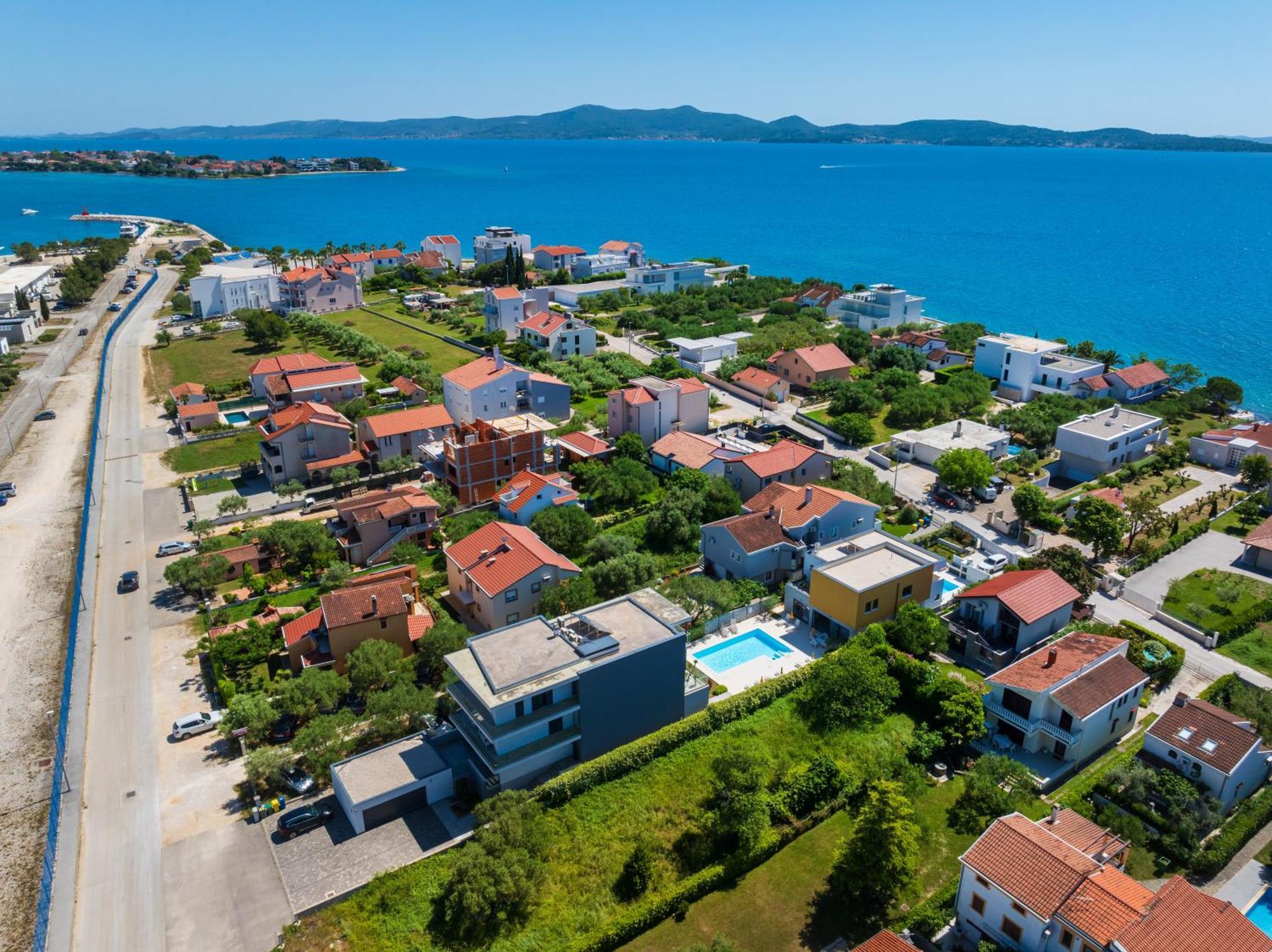 D. Marine Apartments Bibinje Exteriör bild