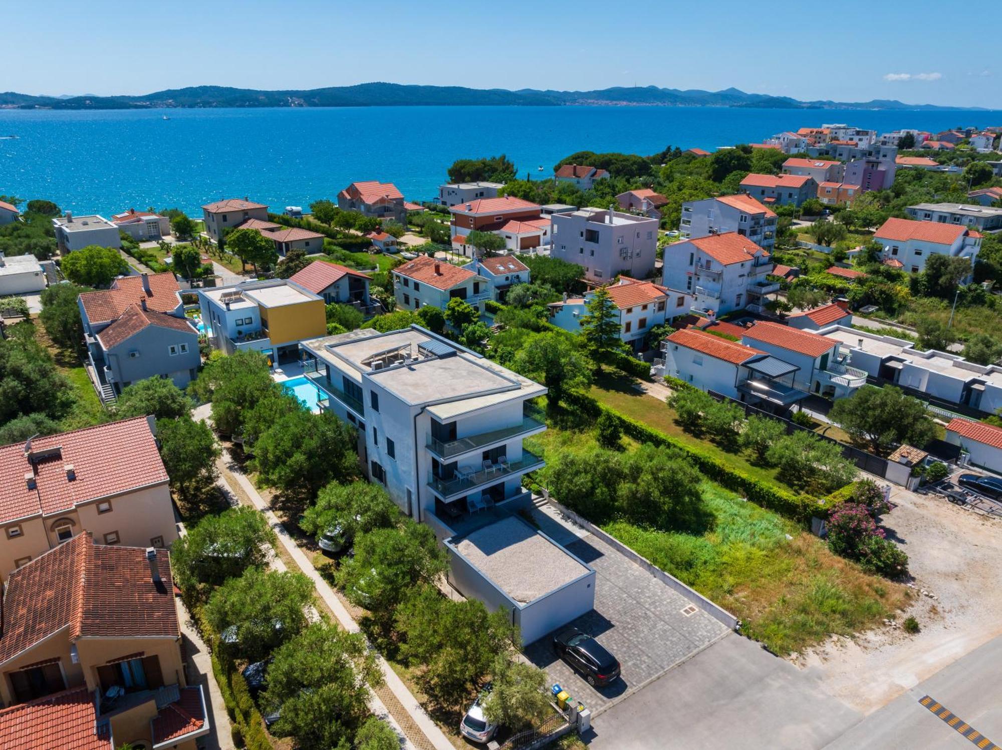 D. Marine Apartments Bibinje Exteriör bild